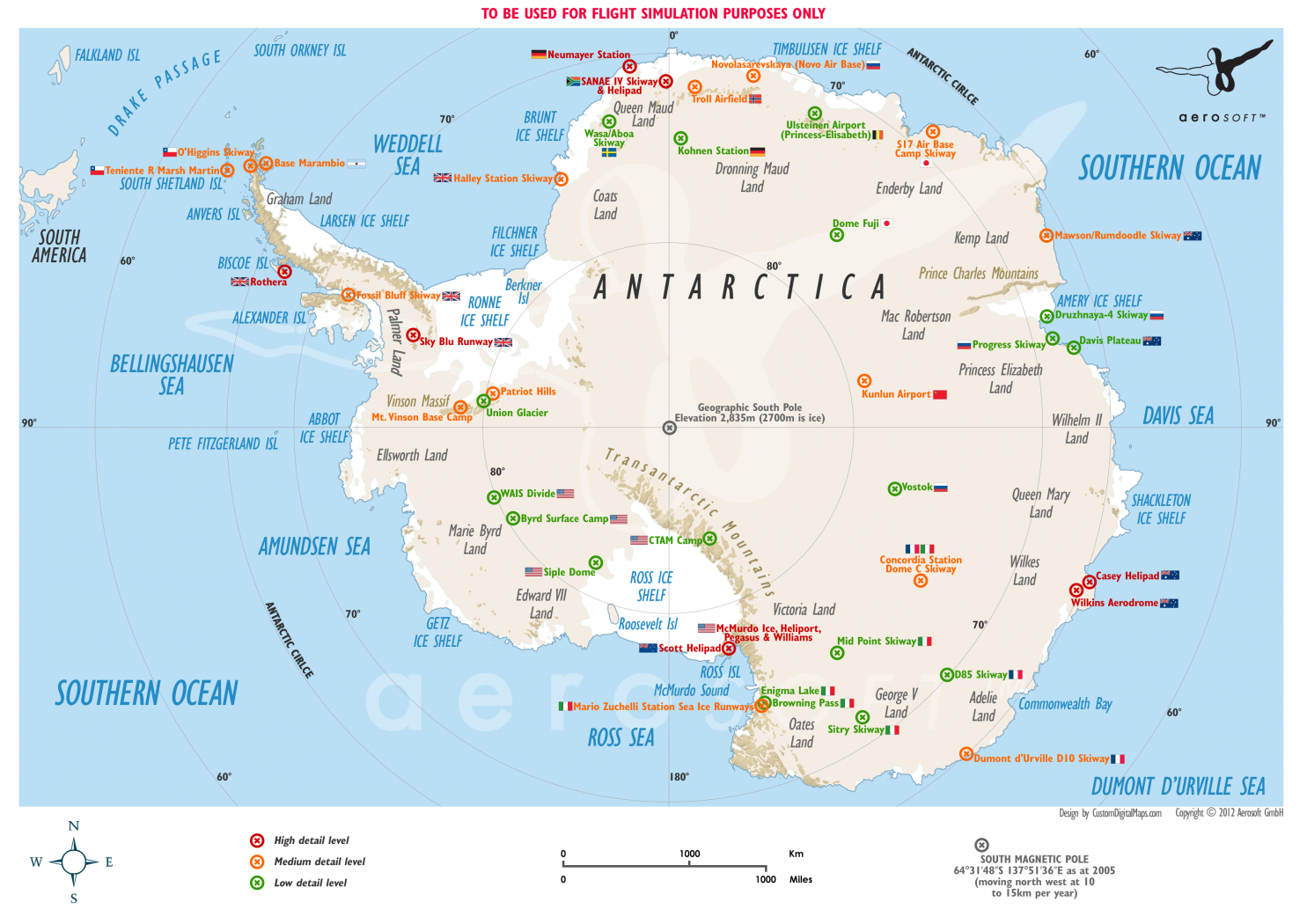 Antarctica X Navigations-Karte - Neuerscheinungen und Updates
