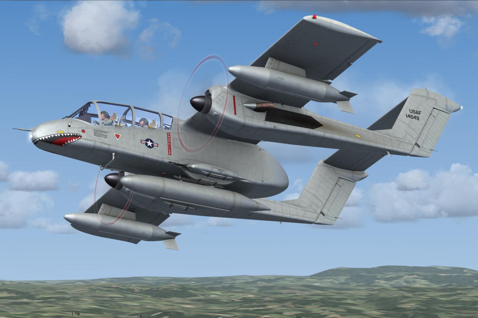 OV-10 Bronco X reviewed by Classic Aircraft - Reviews - AEROSOFT