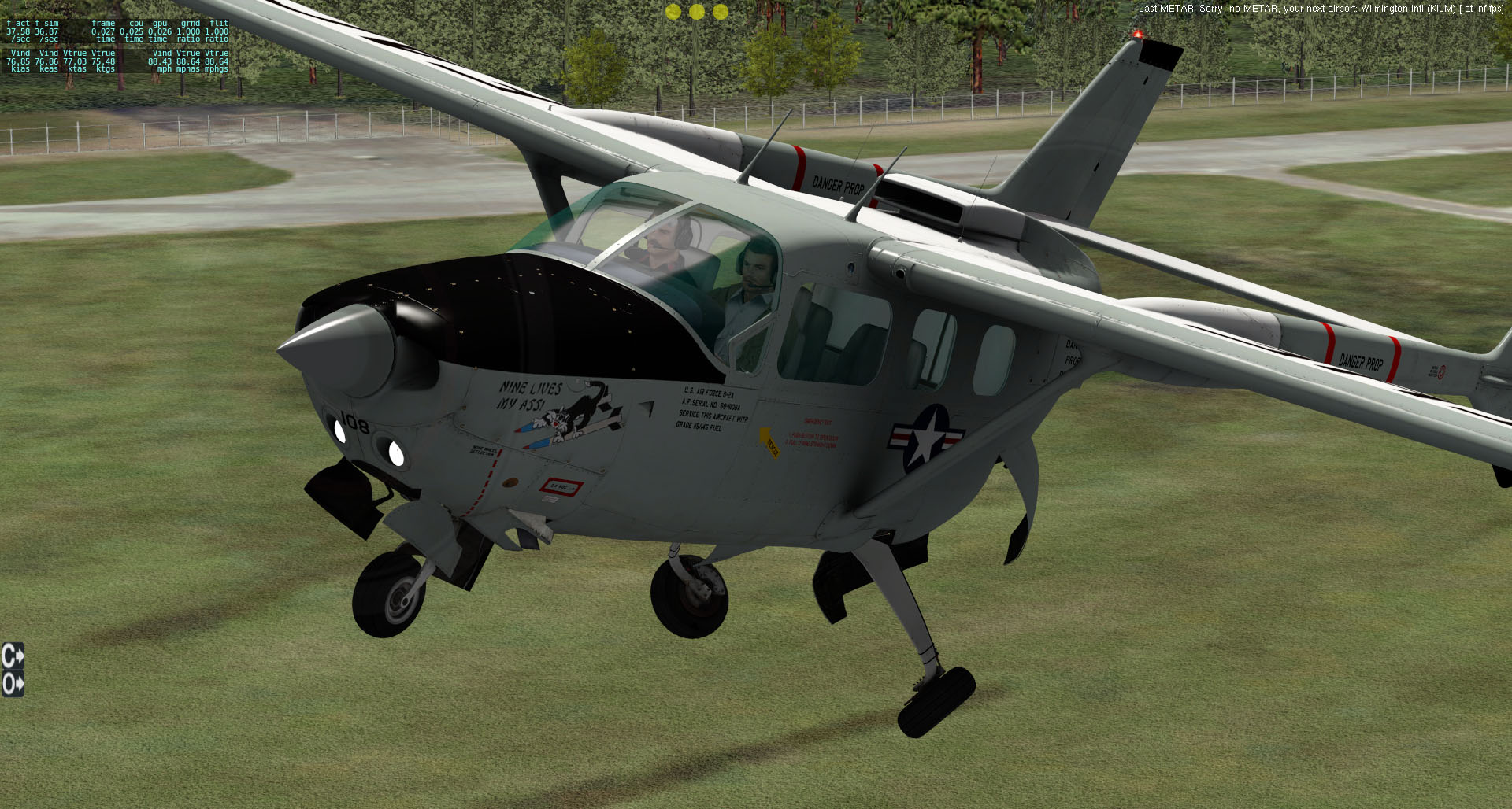 Carenado 337 (O-2A) - Bemalungen Liveries Repaints - AEROSOFT COMMUNITY ...