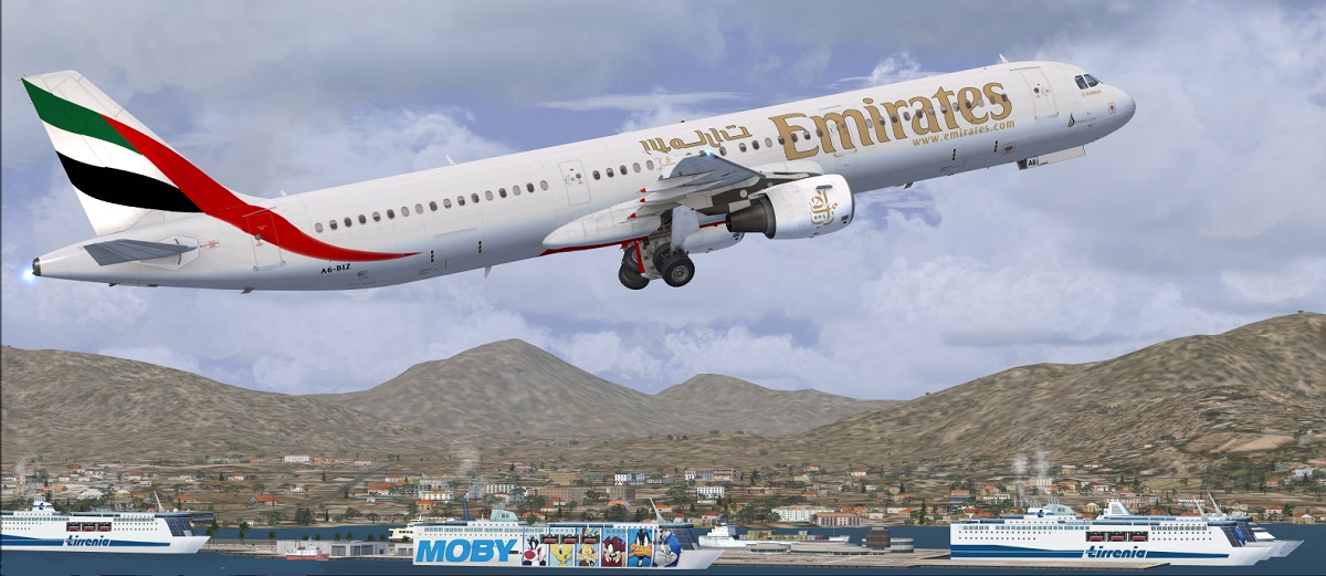 NEW Livery Airbus X Extended A321 EMIRATES Fictional 