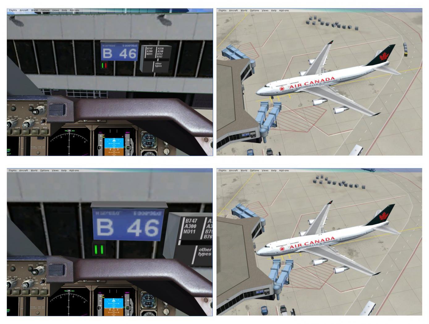 EDDF Gate B46 PAPA seems inaccurate - Aerosoft Mega Airports - AEROSOFT