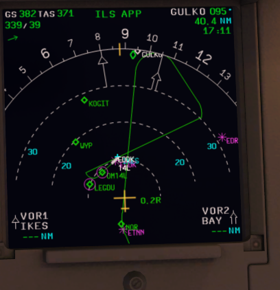 EDDK 14L approach - Route issues - AEROSOFT COMMUNITY SERVICES