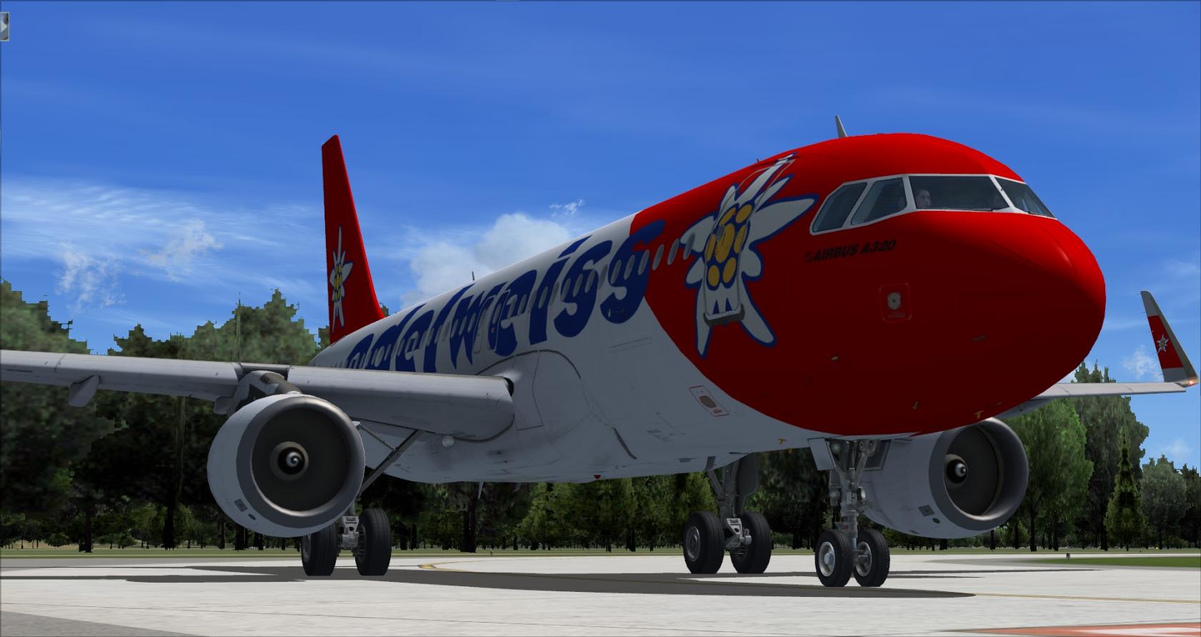 A320 Sharklets Swiss Edelweiss Livery Airbus X A320 