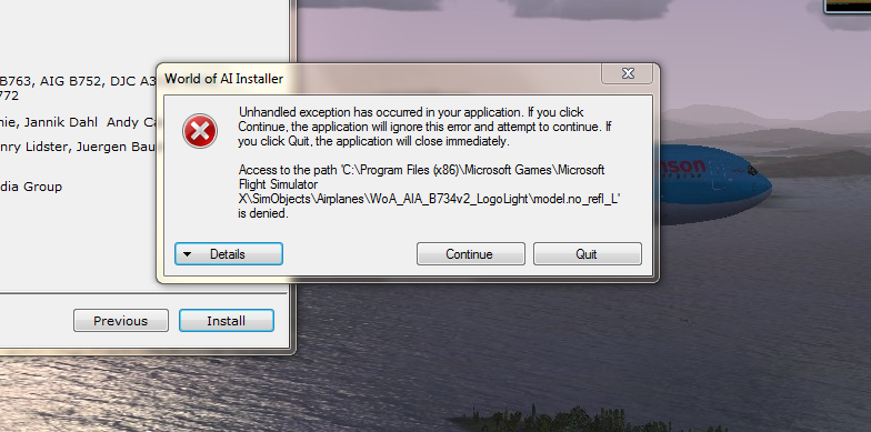 Help For Woai World Of Ai Fsx