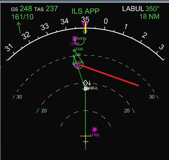 Question on ND - Deceleration Point - Airbus General - AEROSOFT ...