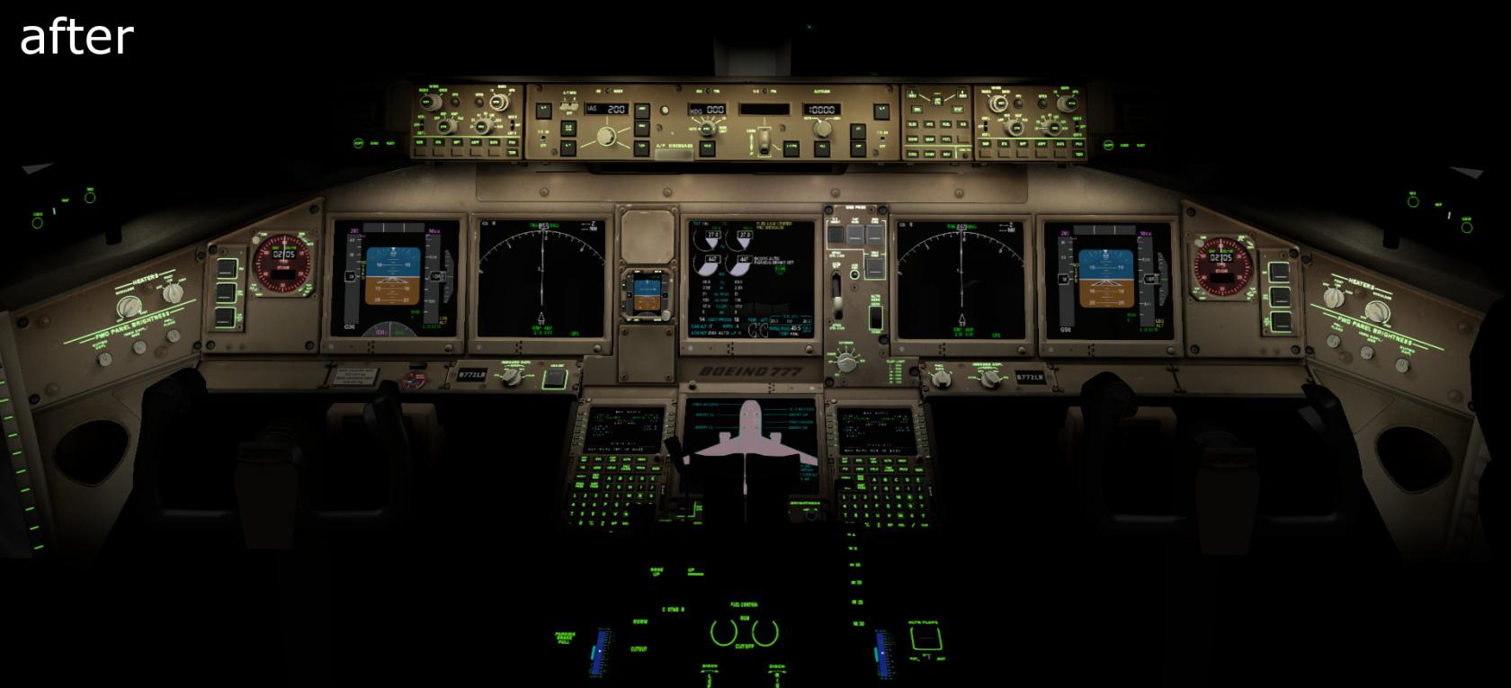 flightfactor 777 cockpit retexture