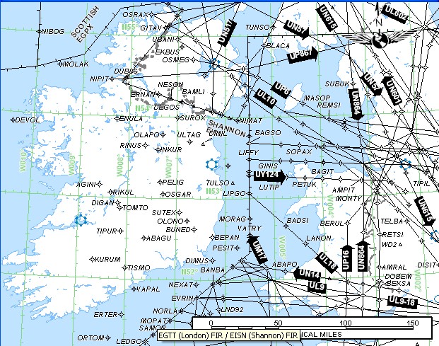 EGLL-LEPA route but few waypoints over France - Professional Flight ...
