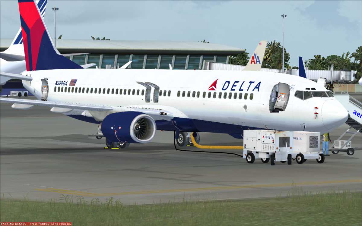 PMDG B-737-800 At St.Maarteen - Videos & Screenshots, Screenshot ...