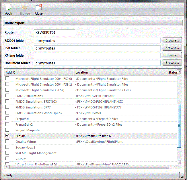 pfpx professional flight planner x