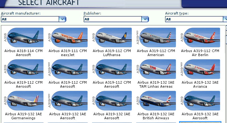 aerosoft a320 liveries not showing