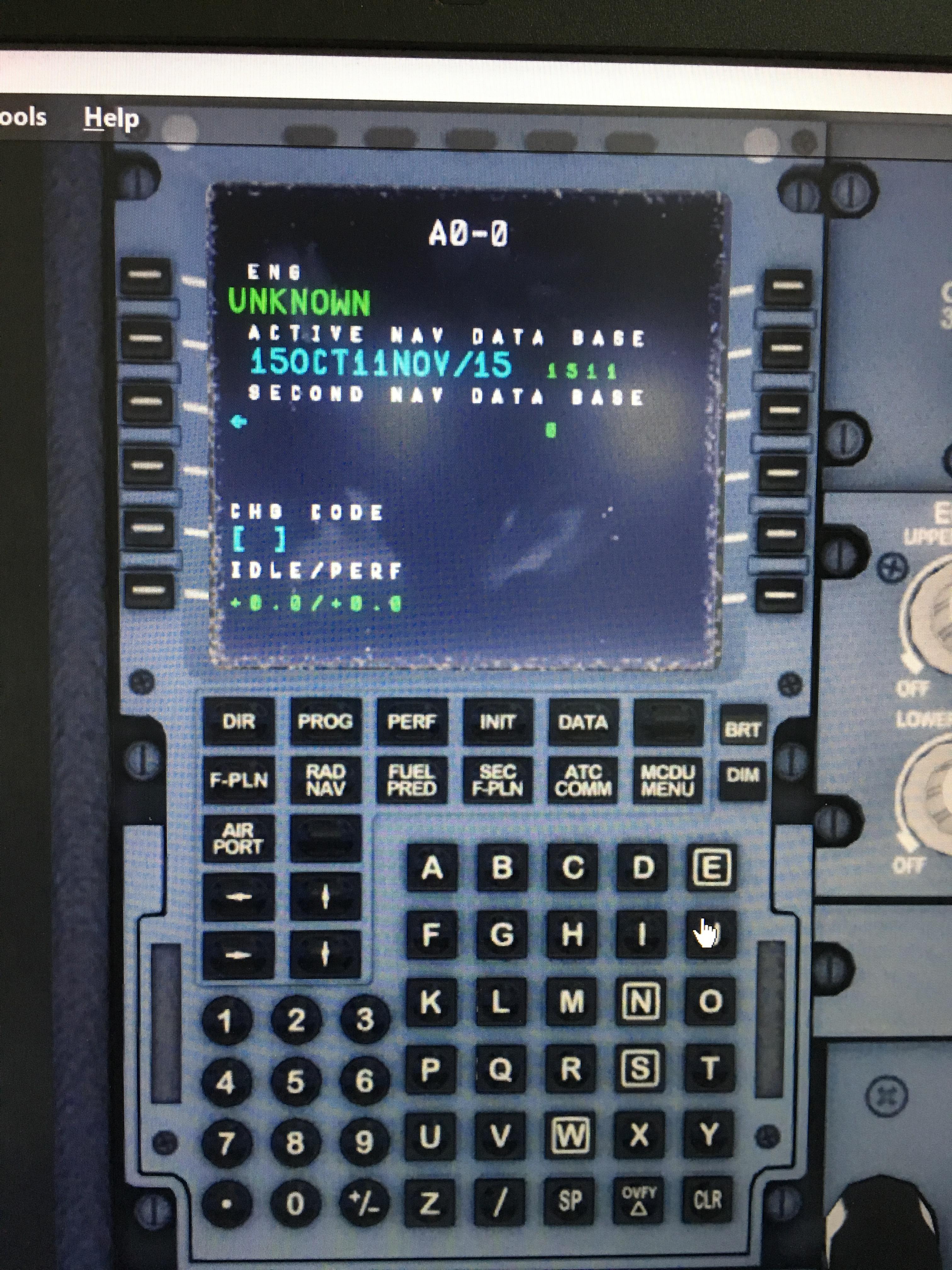 airbus 320/21 issue - MCDU (Right side) - AEROSOFT COMMUNITY SERVICES