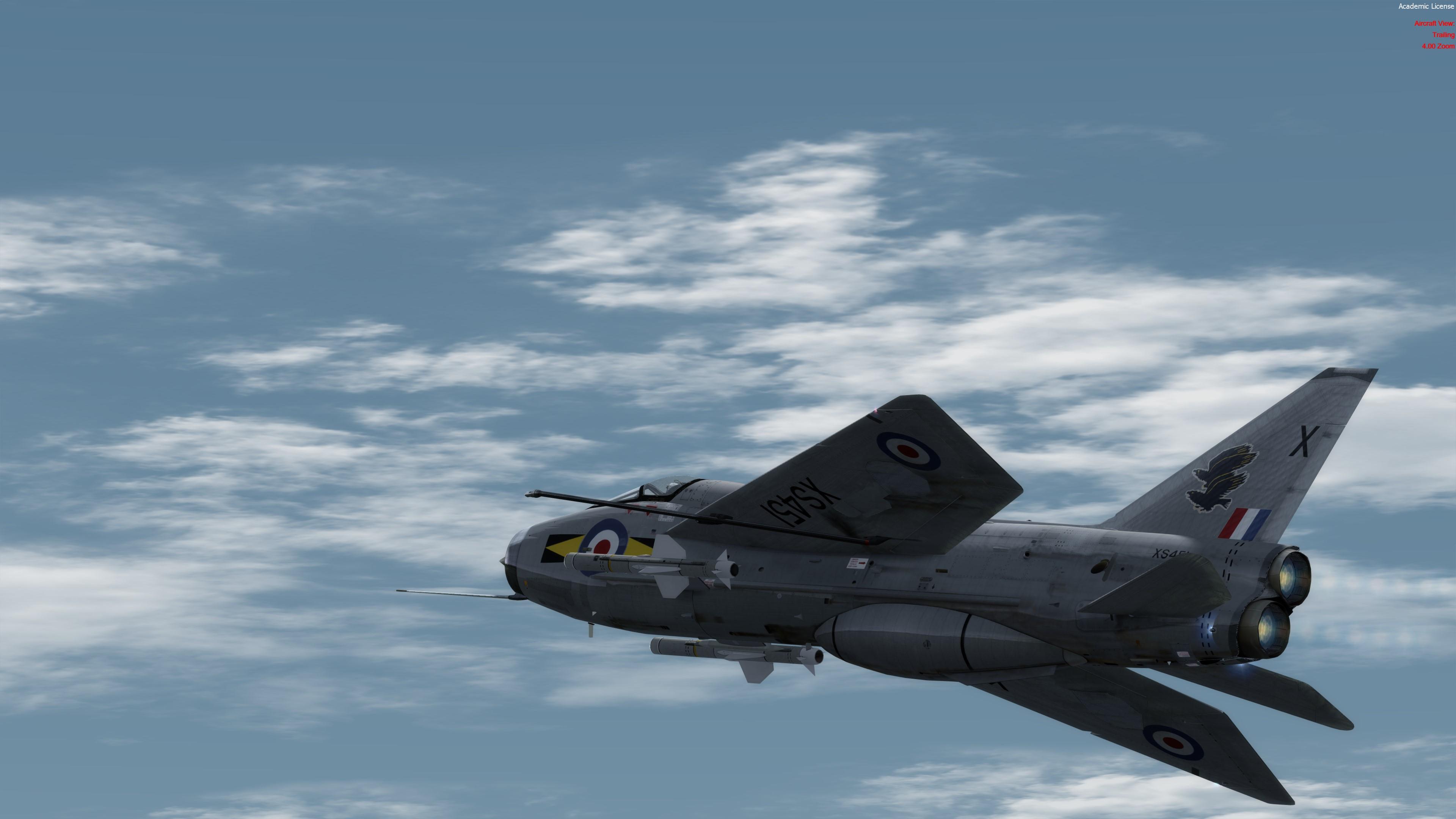 XS451 Lightning Repaint - Electric Lightning - AEROSOFT COMMUNITY SERVICES