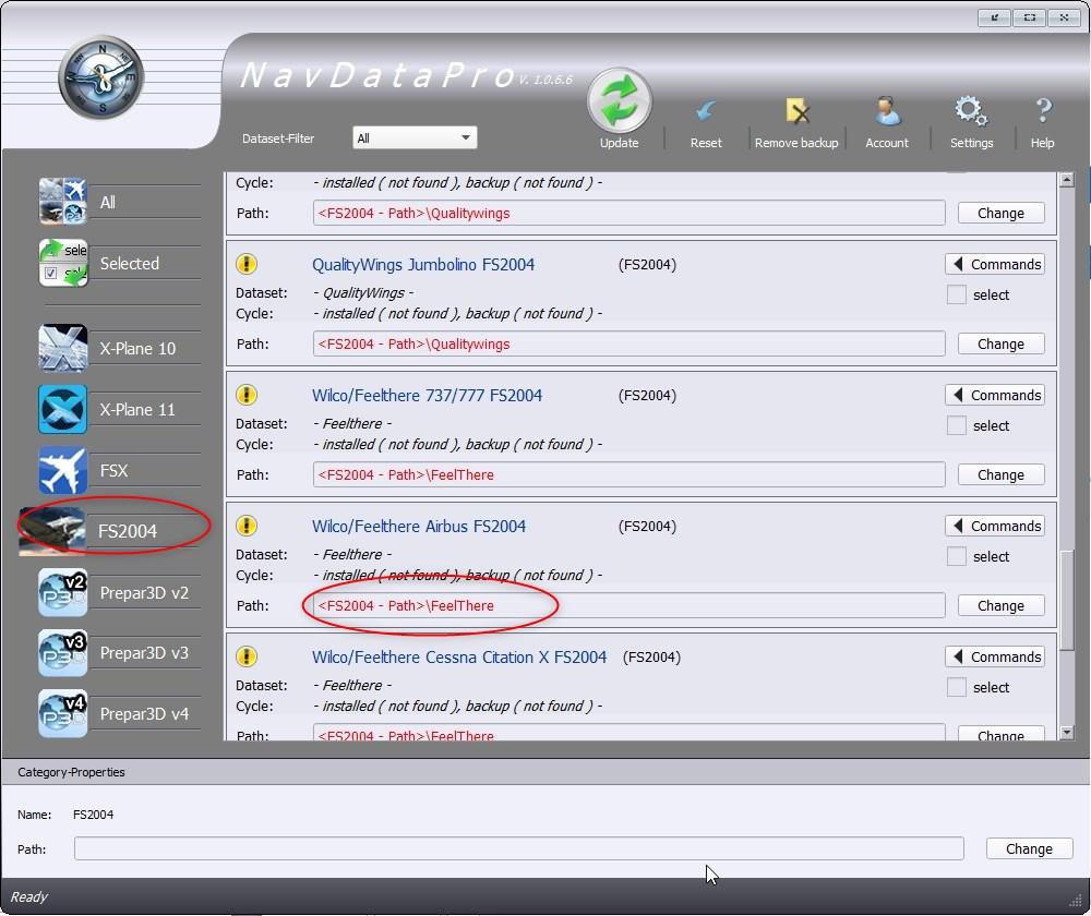 Updating data base for Wilco / FeelThere Airbus NavDataPro AEROSOFT