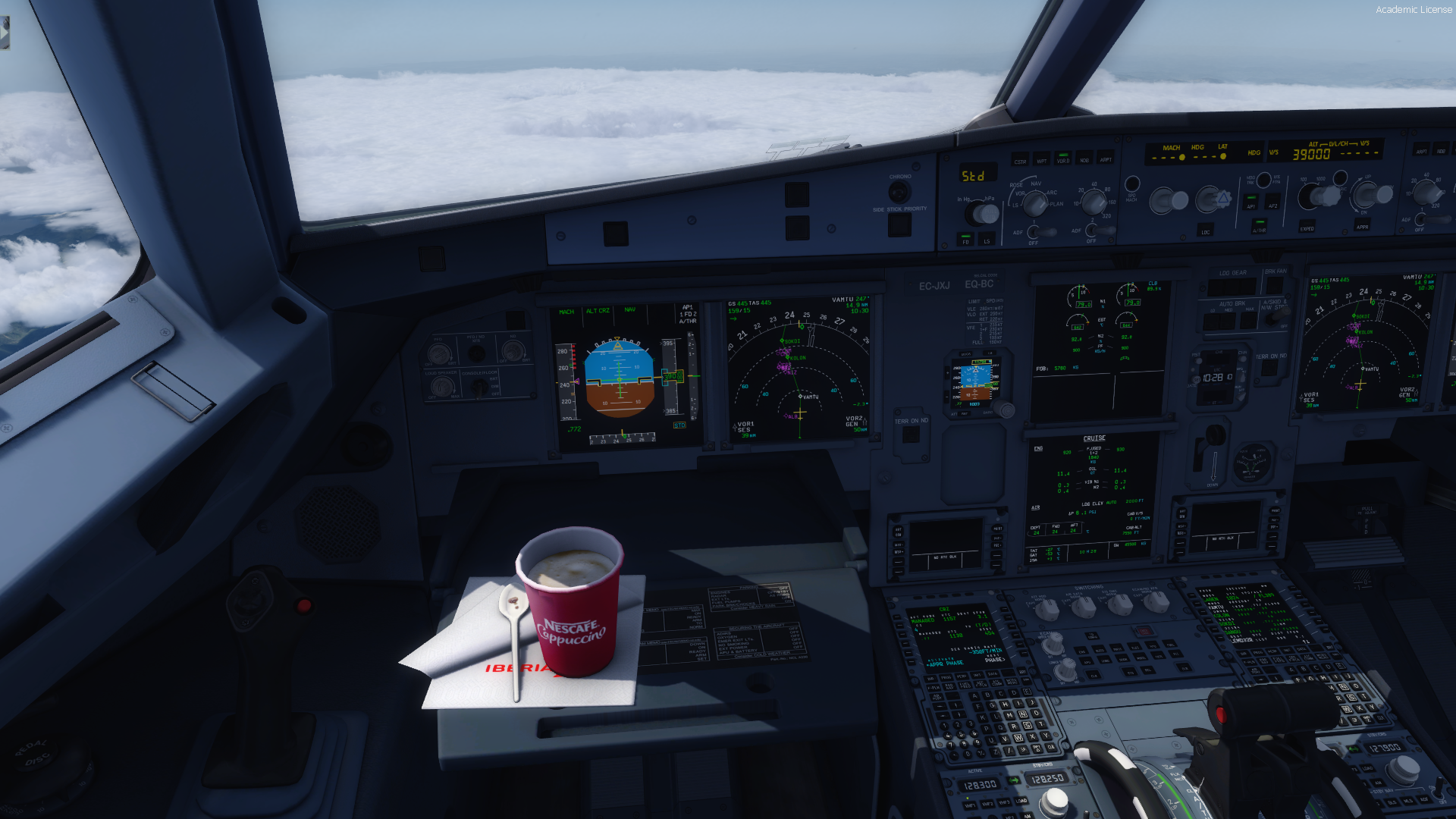 Airbus Profassional Coffee Cup Repaint - Repaints \ Liveries \ Livery ...