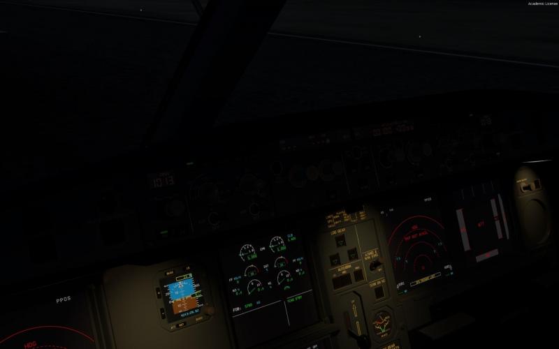 A330 | Lights in Virtual Cockpit - Modeling \ Texturing \ Animation ...