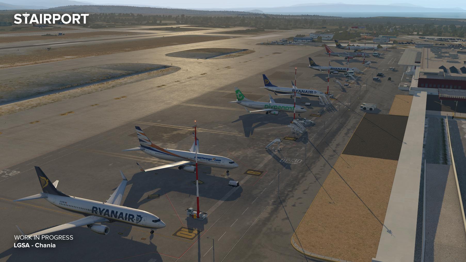 Chania LGSA Airport (released) - Work in progress (X-Plane 11/12 ...