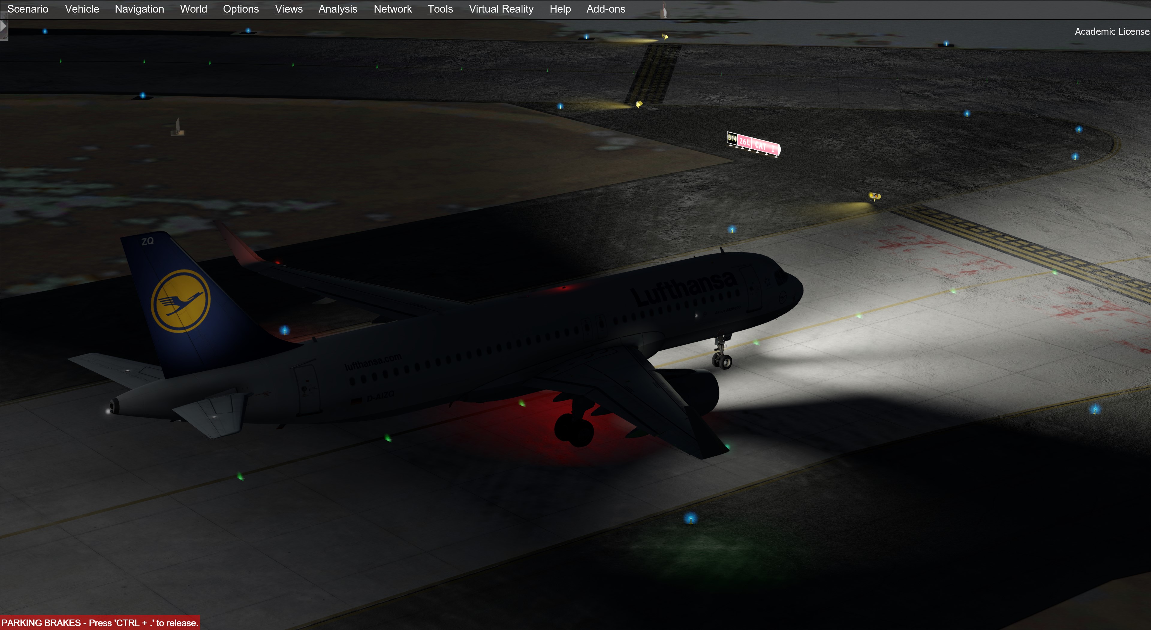 Missing nav and beacon light on all my airbus pro a318 to a321 airbus