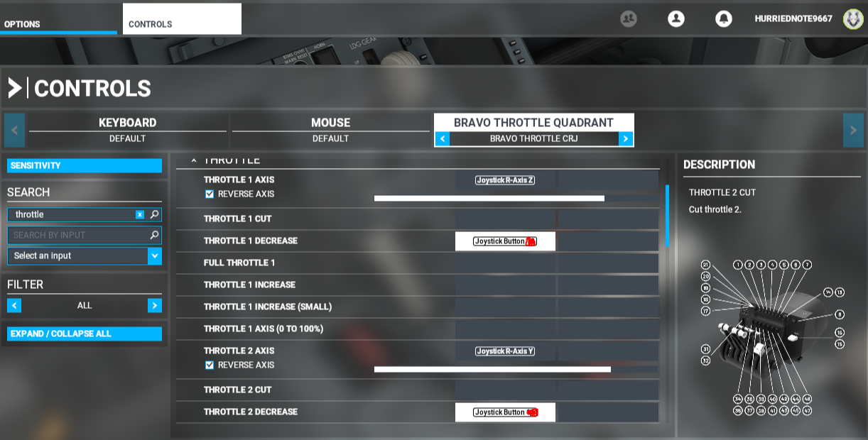 How To Configure The Honeycomb Bravo Throttle With Aerosoft CRJ 550/700 ...