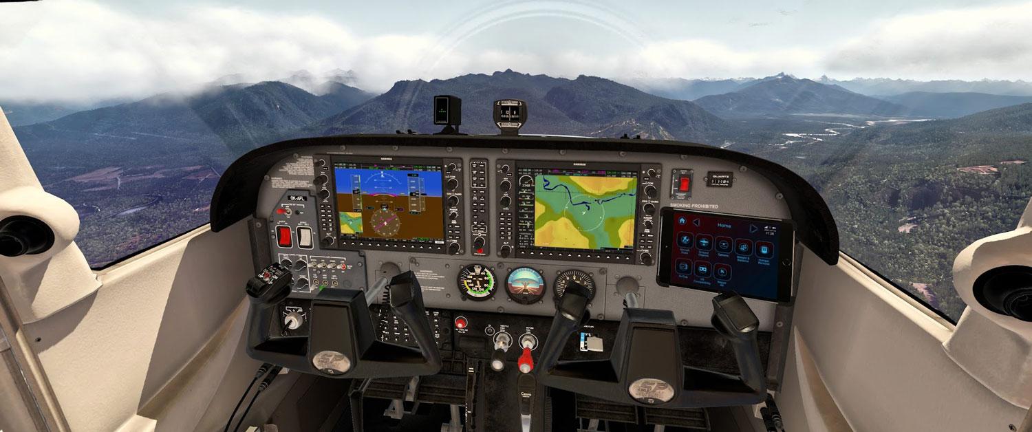 Levelling aircraft