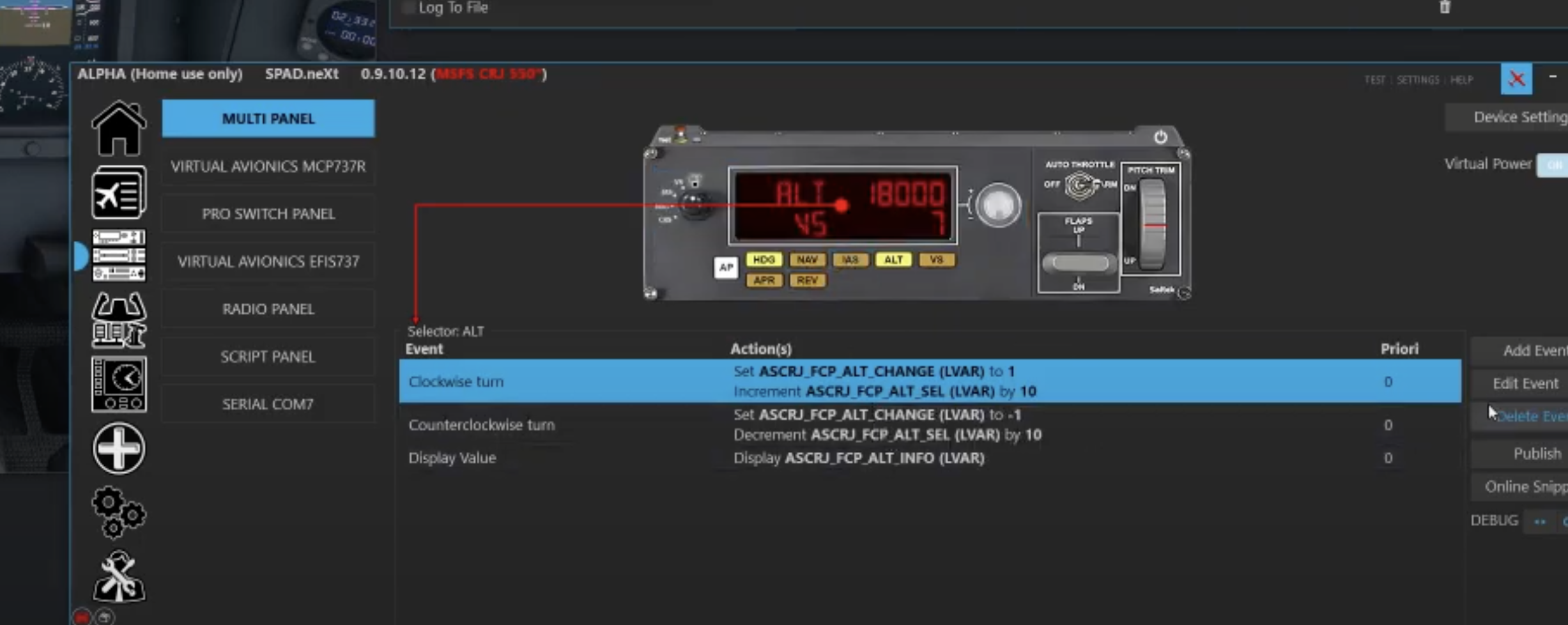 AP altitude adjustments help Manual Flight, Autoflight and Flight