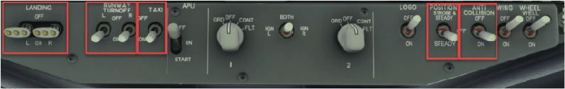 Controlling The PMDG B737 External Lights With Axis And Ohs Under MSFS ...