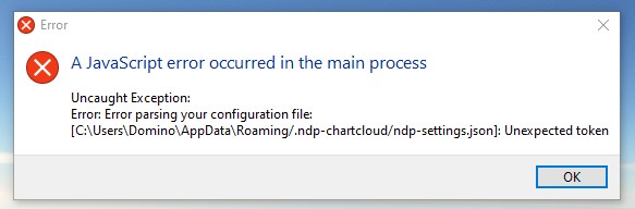 Java Error - NavDataPro Charts - AEROSOFT COMMUNITY SERVICES