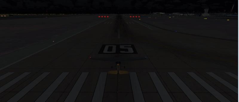 LDZA Runway light are missing