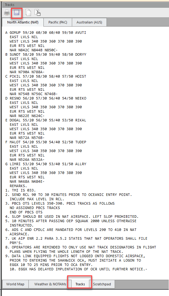 PFPX | Manual Track updates
