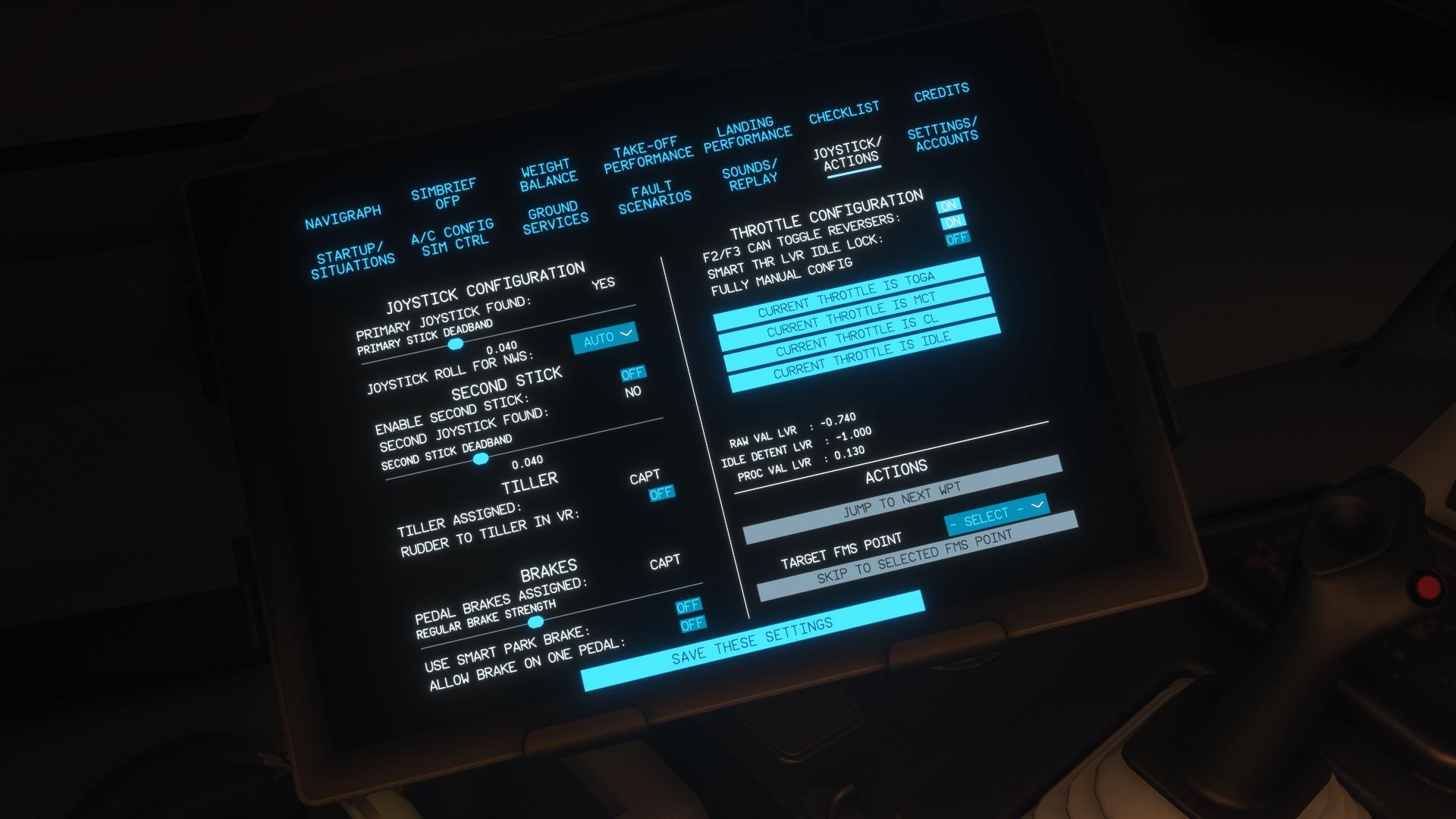 Cannot calibrate throttle for no reverse lever