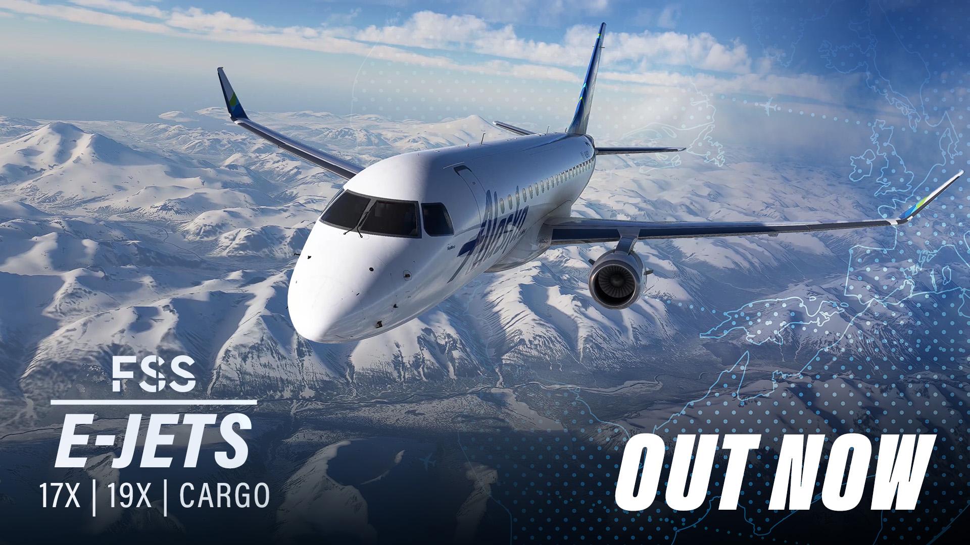 ✈️ The FlightSim Studio AG E-Jets Family is here – Version 1.00 is out now!