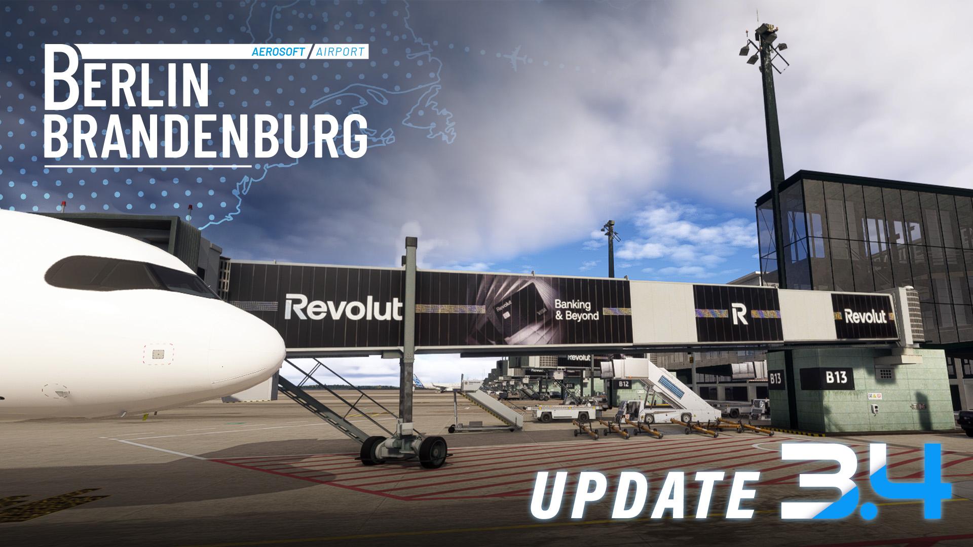 Aerosoft Berlin Brandenburg: Update 3.4 for MSFS 2024